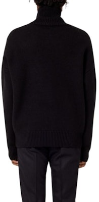 AMI Paris FW22 Baju Knit Hitam dengan Rekaan Red Heart Jacquard Uniseks. BFUKS402018-009 Purchase AMI Paris FW22 Baju Knit Hitam dengan Rekaan Red Heart Jacquard Uniseks. BFUKS402018-009