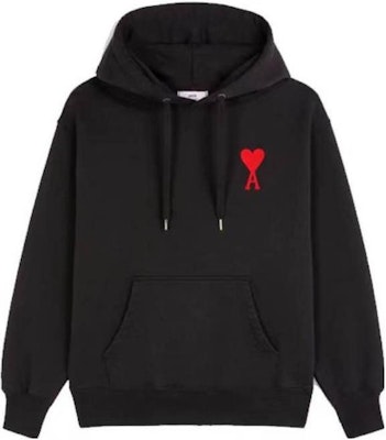 Sudadera con capucha clásica logo AMI Paris FW22 negra para hombre. SPEUSW222-747-001 Order Sudadera con capucha clásica logo AMI Paris FW22 negra para hombre. SPEUSW222-747-001