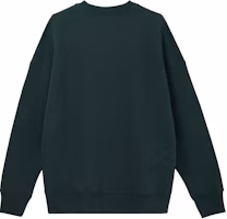 Lookbook AMI Paris FW22 Green Heart Logo Crewneck Sweatshirt Unisex. E22SPEUSW011.747311