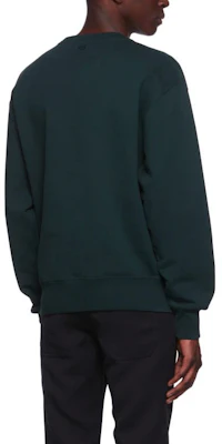 AMI Paris FW22绿色心形标志圆领卫衣 男女同款。 E22SPEUSW011.747311 Sizing AMI Paris FW22绿色心形标志圆领卫衣 男女同款。 E22SPEUSW011.747311