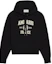 Order AMI PARIS FW22 Heart Logo Print Hoodie Unisex Black USW210-747001