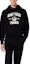 Lookbook AMI PARIS FW22 Heart Logo Print Hoodie Unisex Black USW210-747001