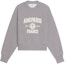 Buy Sudadera Unisex Gris AMI PARIS FW22 con Logo Frontal. USW010747055