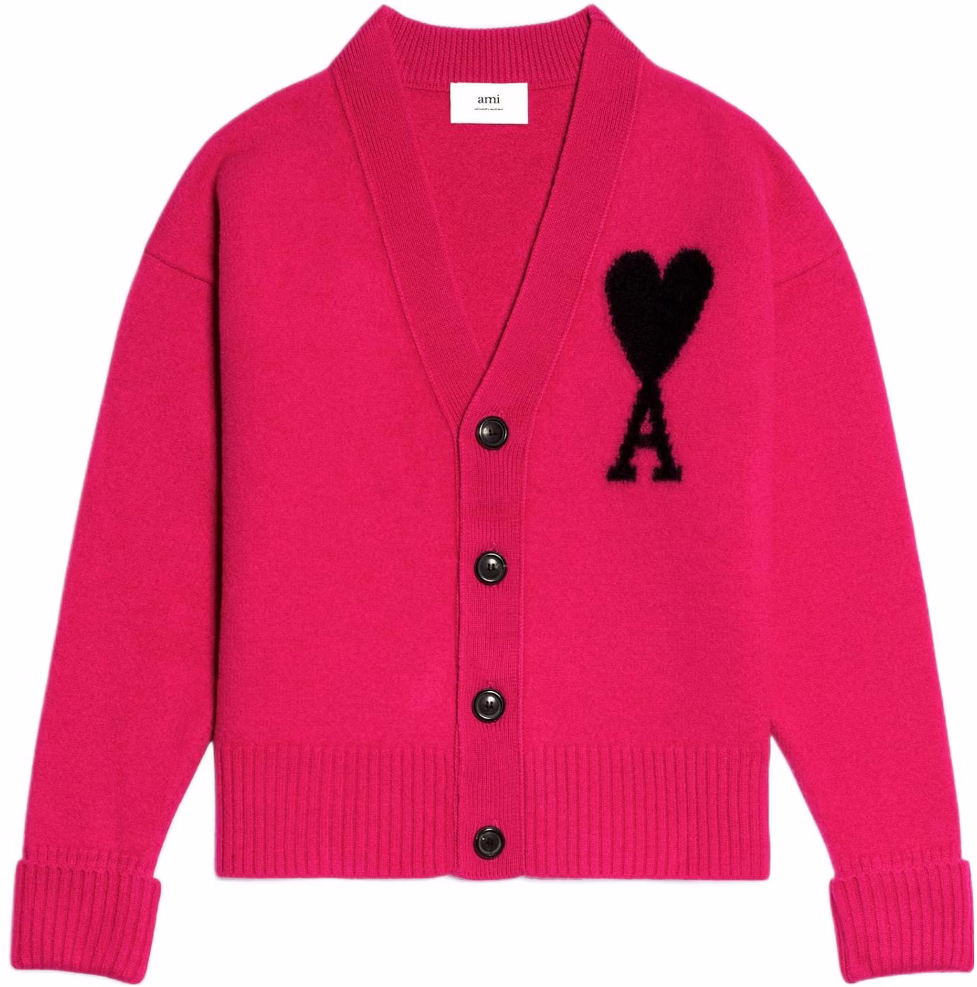 ami-paris-fw-22-pink-oversized-v-neck-wool-cardigan-sweater-unisex-black-heart-logo-ukc-002018-630