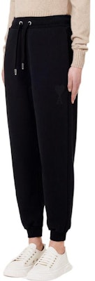 Pantalones Jogger de Punto Negros con Corazón Bordado Unisex AMI Paris FW22. UTR202747-001 Purchase Pantalones Jogger de Punto Negros con Corazón Bordado Unisex AMI Paris FW22. UTR202747-001