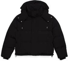 Order AMI Paris FW22 中性款黑色連帽短版羽絨外套 UJK401276-100
