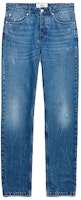 AMI Paris FW23 Washed Vintage Straight-Leg Jeans Indigo. HTR001DE0016480 AMI Paris FW23 Washed Vintage Straight-Leg Jeans Indigo. HTR001DE0016480