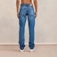 Shop Jeans Rectos Indigo Vintage Lavados AMI Paris FW23. HTR001DE0016480