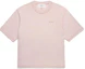 Buy AMI Paris FW23 Baju-T Crewneck Logo Sulam Unisex Nude Pink UTS016JE0051679