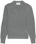 Buy AMI Paris FW23 灰色心形標誌羊毛羊絨男女合穿毛衣 HKS127.005055