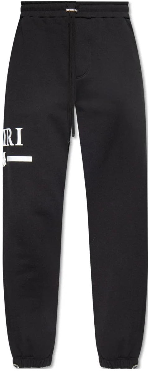 ami-paris-fw-23-letter-print-tapered-drawstring-pants-black-pxmjl-007-001