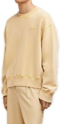 AMI Paris FW23 男女同款洗滌棉質套頭衛衣 香草奶油色 USW016JE0052718 Purchase AMI Paris FW23 男女同款洗滌棉質套頭衛衣 香草奶油色 USW016JE0052718