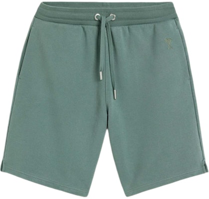AMI Paris FW24男女同款纯色休闲系带短裤 浅绿色. USO640JE0091-4013 Buy AMI Paris FW24男女同款纯色休闲系带短裤 浅绿色. USO640JE0091-4013