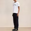 Purchase Camiseta Unisex AMI PARIS FW24 Blanca de Manga Corta con Ribetes en Contraste. UTS047724-100