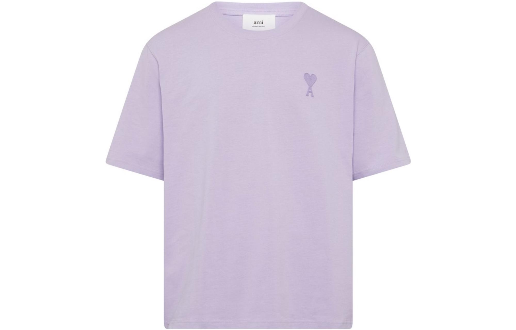Purchase AMI Paris 愛心刺繡男女短袖圓領T恤 UTS004726-464