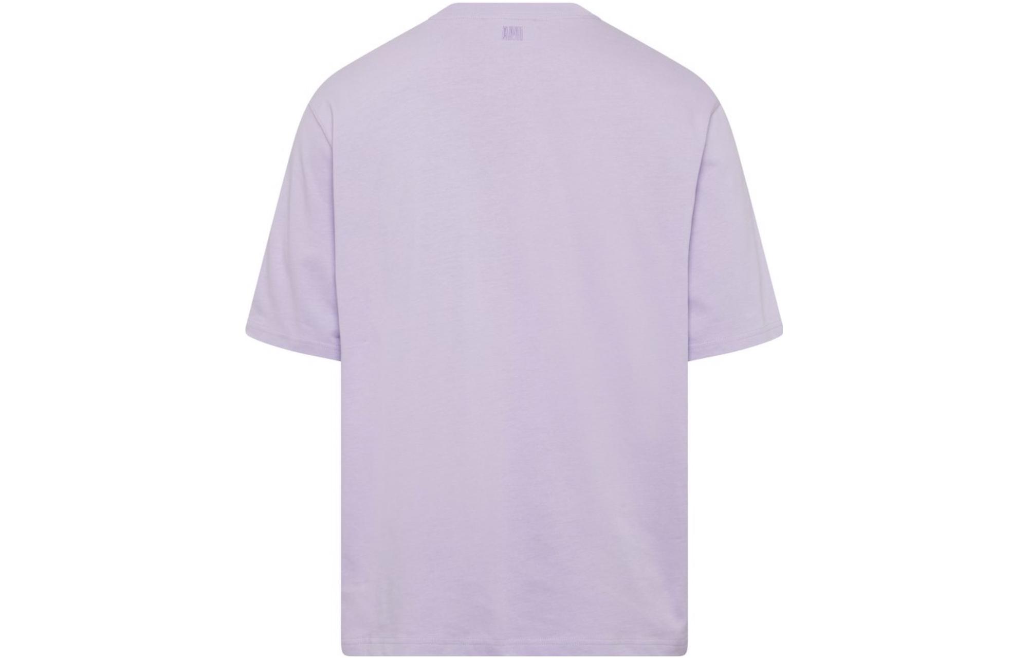 Details for AMI Paris 愛心刺繡男女短袖圓領T恤 UTS004726-464