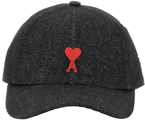 AMI Paris 黑色愛心Logo棒球帽 時尚休閒款 UCP213611031 Buy AMI Paris 黑色愛心Logo棒球帽 時尚休閒款 UCP213611031