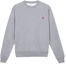 Order AMI PARIS Baju Sejuk Crewneck Sulam Logo Hati Kelabu. A21HJ007730-055