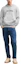 Purchase AMI PARIS Logo Print Hoodie Unisex Grey USW247730-GREY