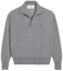 Order AMI Paris Jersey de Polo Unisex Gris de Lana Merino con Parche de Corazón. UPL342KN0039-055