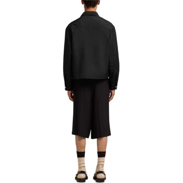 AMI PARIS Metallic Heart Quilted Outdoor Casual Jacket Black . HJK237.PA0009-1 圖 4