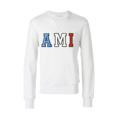 AMI PARIS Plain Crewneck Sweatshirt E18J023730-055