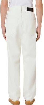 아미 파리 솔리드 컬러 캐주얼 팬츠 화이트 HTR102-223150 Shop 아미 파리 솔리드 컬러 캐주얼 팬츠 화이트 HTR102-223150