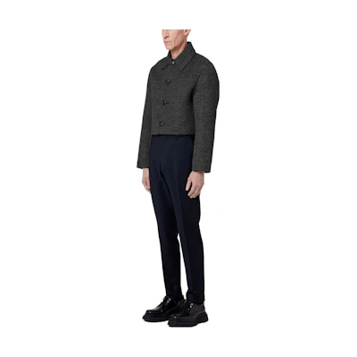 AMI PARIS Solid Color Collared Jacket Unisex UJK230-267001