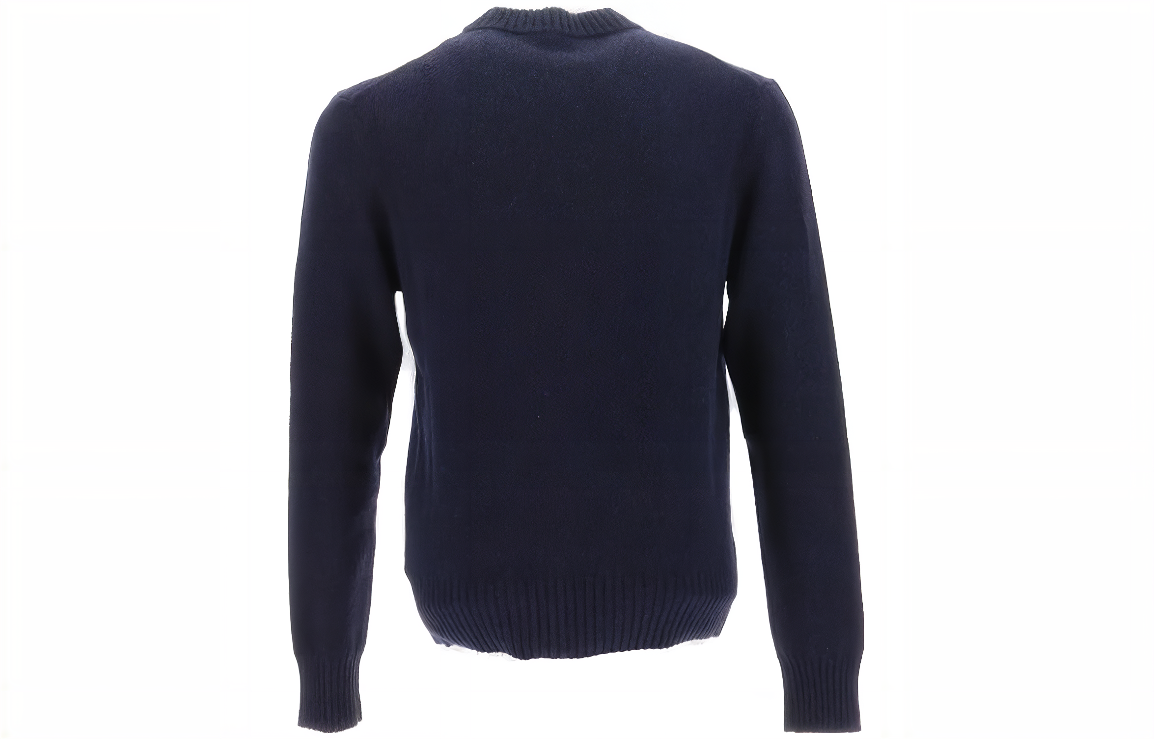 AMI Paris Solid Color Crewneck Pullover Sweater Men’s Blue. HKS12-7005-430 圖 3