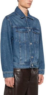 AMI PARIS 男款藍色長袖牛仔外套 HJK257DE0031-480 Purchase AMI PARIS 男款藍色長袖牛仔外套 HJK257DE0031-480