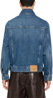 AMI PARIS 男款藍色長袖牛仔外套 HJK257DE0031-480 Details for AMI PARIS 男款藍色長袖牛仔外套 HJK257DE0031-480