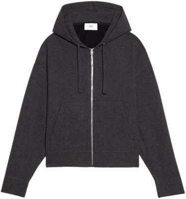 AMI PARIS Solid Color Hooded Jacket HJK115-750055 Buy AMI PARIS Solid Color Hooded Jacket HJK115-750055
