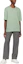 Shop AMI PARIS Solid Green Crewneck Short Sleeve T-Shirt SPUTS004726-327