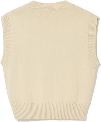 아미 파리 솔리드 V넥 립드 편안한 탱크탑 베이지 남성용. UKS708016714 Lookbook 아미 파리 솔리드 V넥 립드 편안한 탱크탑 베이지 남성용. UKS708016714