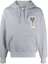 Buy Sudadera Gris AMI PARIS SS21 con Logo de Corazón Contorno. A20HJ057747-055