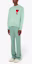 Purchase AMI PARIS SS21 Sweater Unisex Oversized Logo Hati Crewneck - Hijau Mint E21HK009016-303