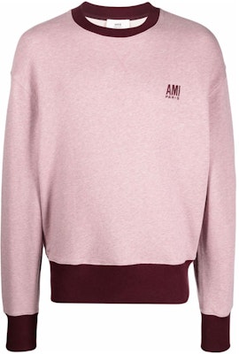 AMI Paris SS22 Sweatshirt Lengan Panjang Cetakan Pink. HSW007732-655 Buy AMI Paris SS22 Sweatshirt Lengan Panjang Cetakan Pink. HSW007732-655