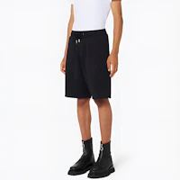 Purchase AMI PARIS SS22 Solid Color Drawstring Shorts Black HSO602-747001