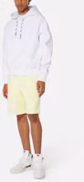 Lookbook AMI Paris SS22 Solid Color Loose Fit Shorts Light Yellow. HSO602-747703