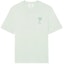 Buy AMI Paris SS22 Tee Logo Candy Heart Sulam Hijau Pudina Uniseks UTS002726-441