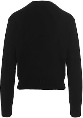 AMI Paris SS22 Geometric Logo Wool Pullover Sweater Men’s Black. BFFKS001-001001 Lookbook AMI Paris SS22 Geometric Logo Wool Pullover Sweater Men’s Black. BFFKS001-001001