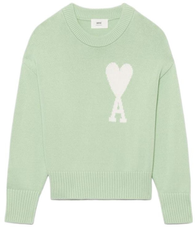 ami-paris-ss-22-green-heart-logo-crewneck-sweater-unisex-couple-style-uks-003016-444