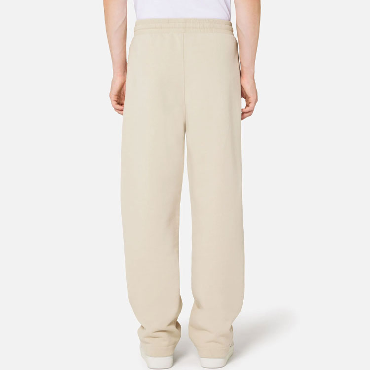 Shop アミ・パリ 秋冬 ハートロゴ ドローストリング スウェットパンツ ベージュ HTR202747-250