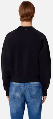 AMI PARIS SS22 心形標誌刺繡圓領衛衣 黑色 男女時尚 USW002-747001 Purchase AMI PARIS SS22 心形標誌刺繡圓領衛衣 黑色 男女時尚 USW002-747001