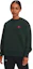 Cheap AMI PARIS SS22 ロゴ刺繍スウェットシャツ ユニセックス グリーン カップルコーデ USW001730311