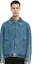 Details for AMI PARIS SS22 心形刺绣标志水洗牛仔夹克 男女同款 蓝色 HJK205603-448