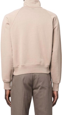 AMI Paris SS22 Logo印字拉鍊休閒運動上衣 米色 男女款 USW502747-267 Purchase AMI Paris SS22 Logo印字拉鍊休閒運動上衣 米色 男女款 USW502747-267