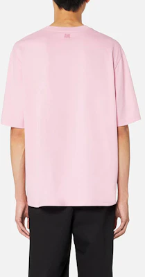 AMI Paris SS22 Kemeja-T Leher Bulat Uniseks Logo Jantung Bordir Merah Jambu. UTS002726-655 Purchase AMI Paris SS22 Kemeja-T Leher Bulat Uniseks Logo Jantung Bordir Merah Jambu. UTS002726-655