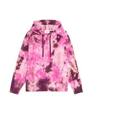 AMI PARIS SS22 Pink Tie-Dye Knit Sweatshirt Unisex USW208733654