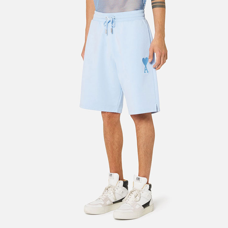 Purchase アミパリSS22サマーメンズリラックスフィットドローストリングショーツライトブルー HSO602-747450